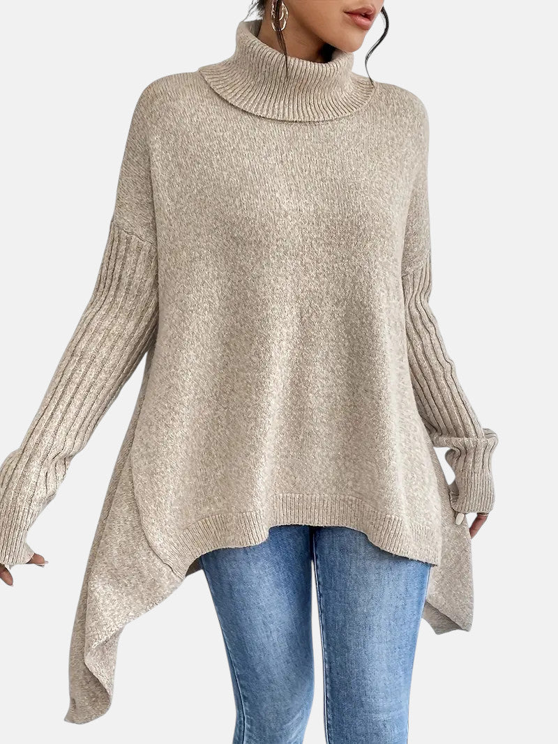 Brigitte | Langer Turtle Neck Pullover