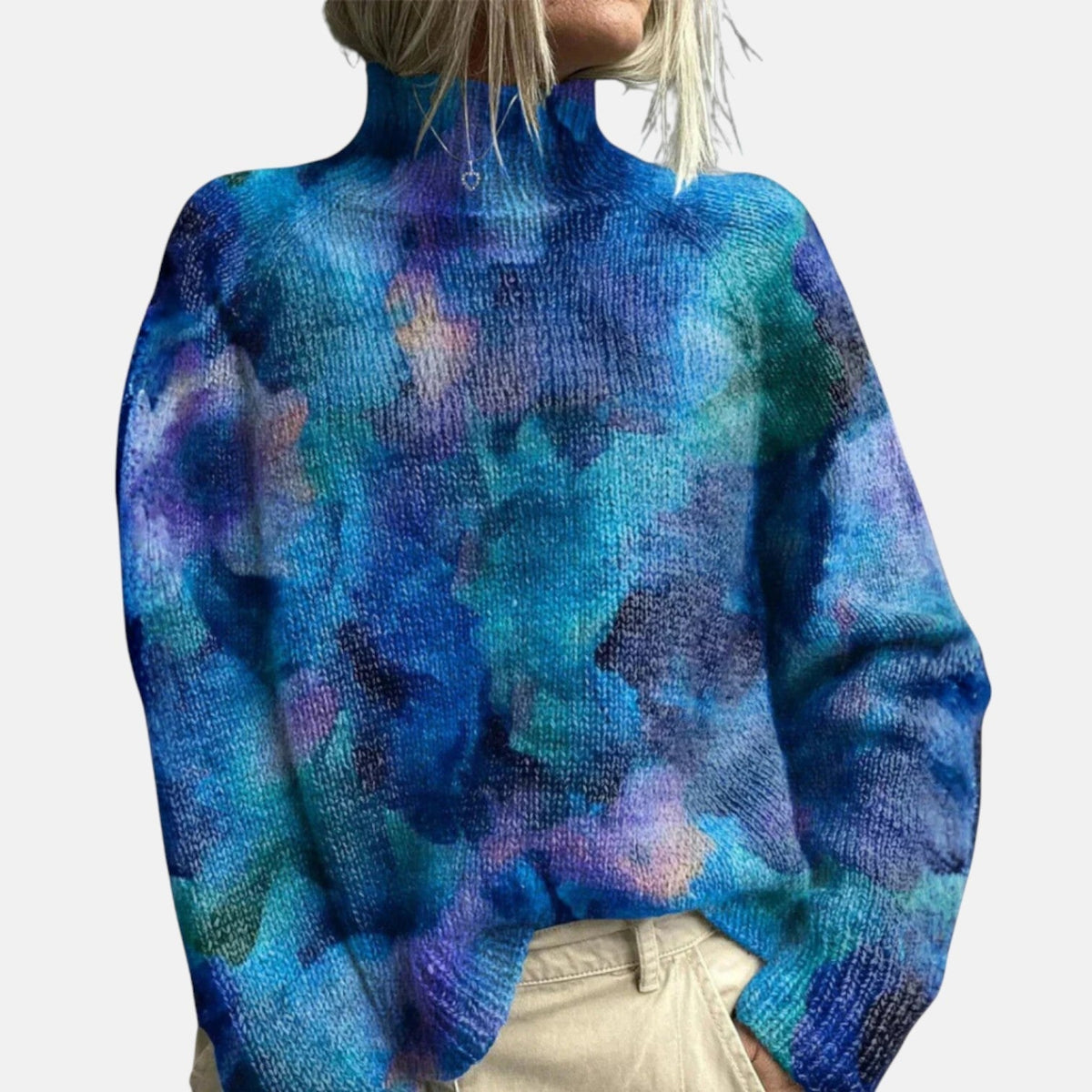 Aimelie | Eleganter Rollkragenpullover