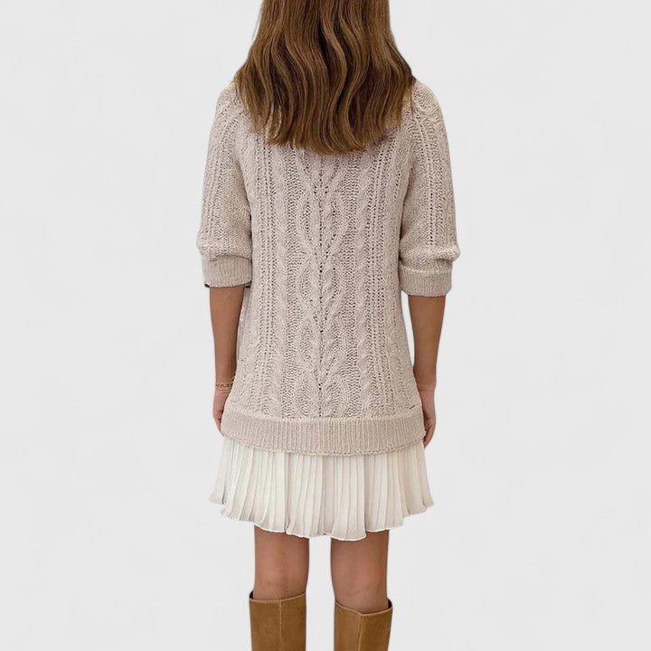 Ashlyndora | Elegantes Strickkleid