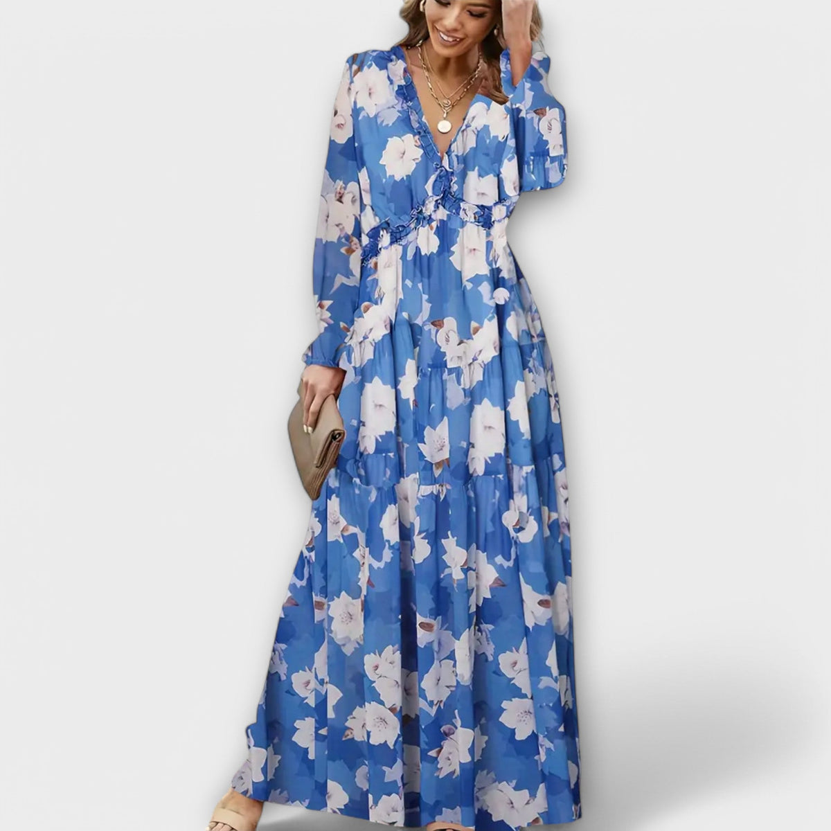 Ynah | Elegantes Maxi-Kleid