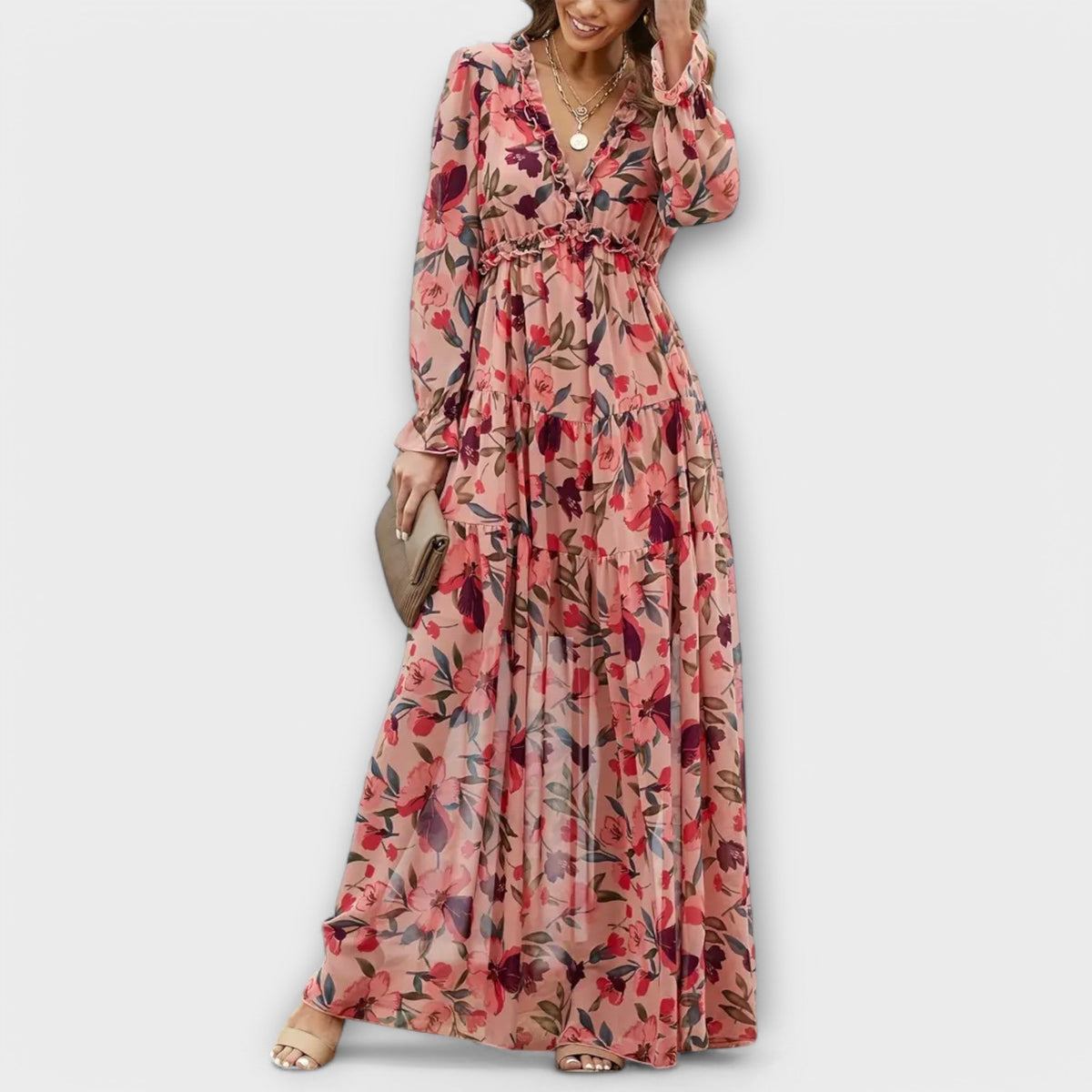 Ynah | Elegantes Maxi-Kleid