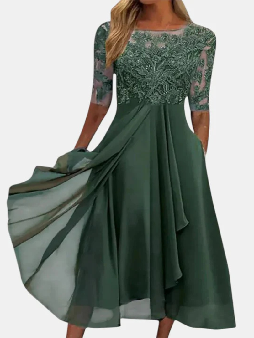 Rhonda™ | Elegantes Spitzenkleid