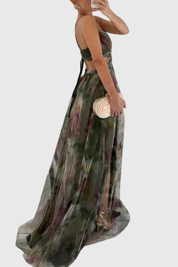 Giselle™ | Blumen Maxi Kleid
