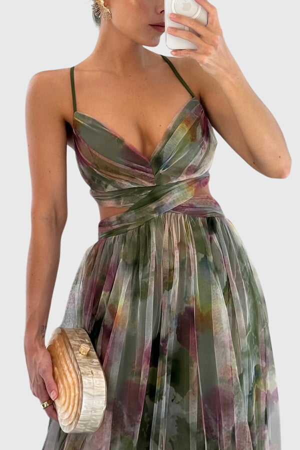 Giselle™ | Blumen Maxi Kleid
