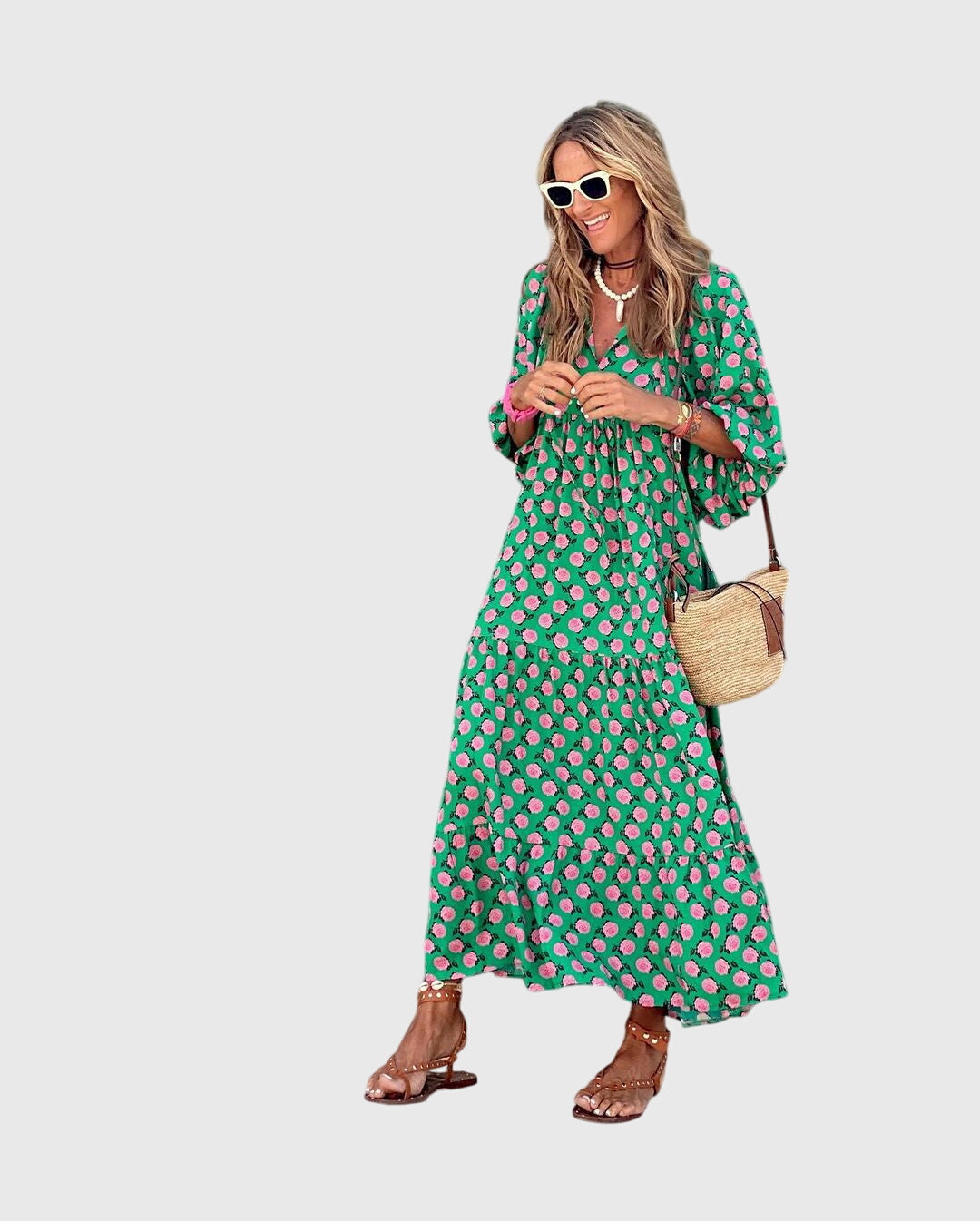 Sarah™ - Boho Maxi Kleid