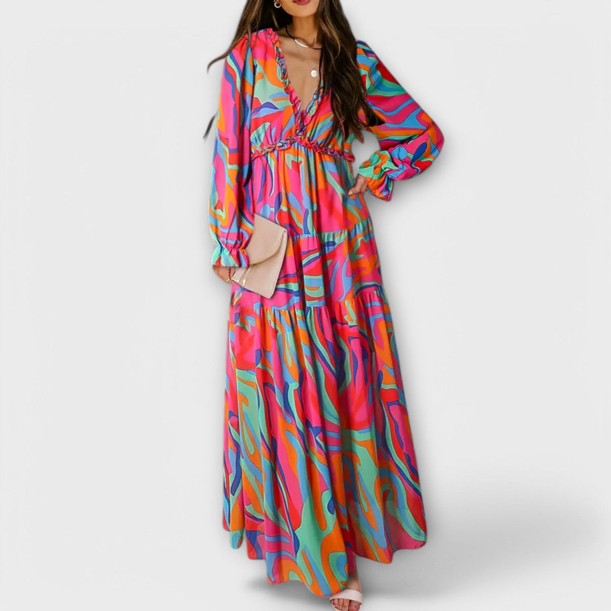Ynah | Elegantes Maxi-Kleid