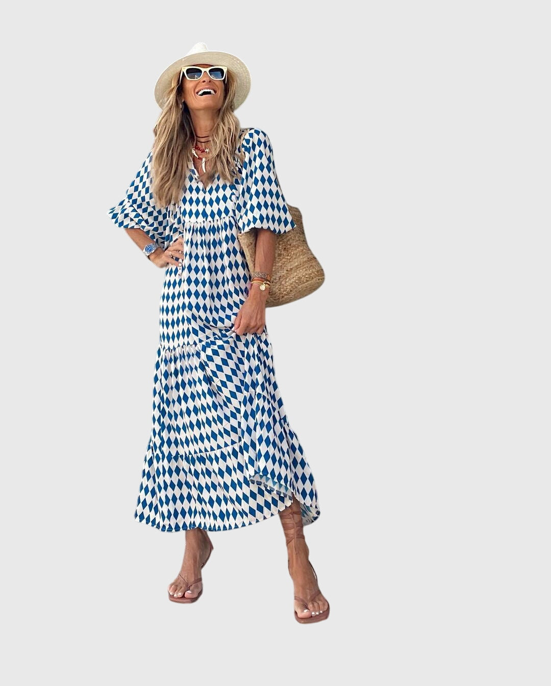 Sarah™ - Boho Maxi Kleid