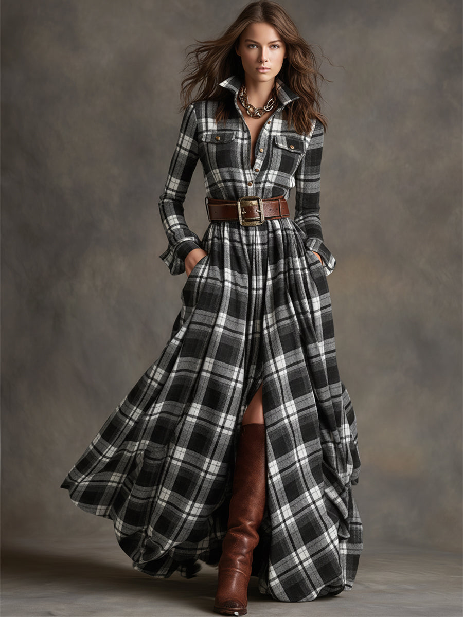 Jacqueline - Klassisches Hemdkleid