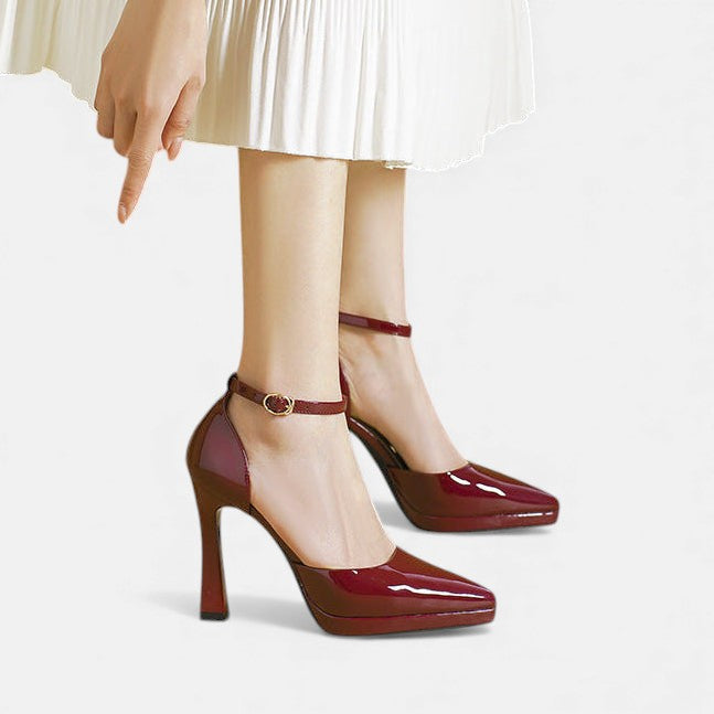 Evette Leder High Heels