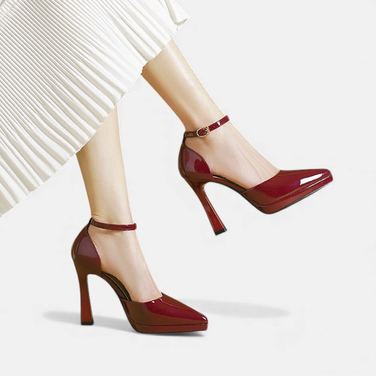 Evette Leder High Heels