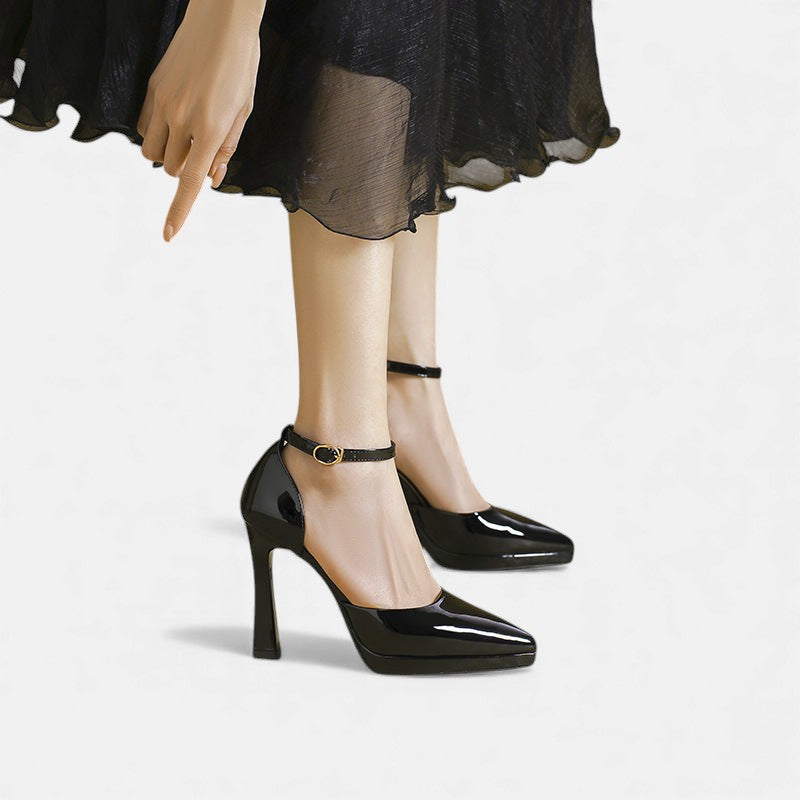 Evette Leder High Heels