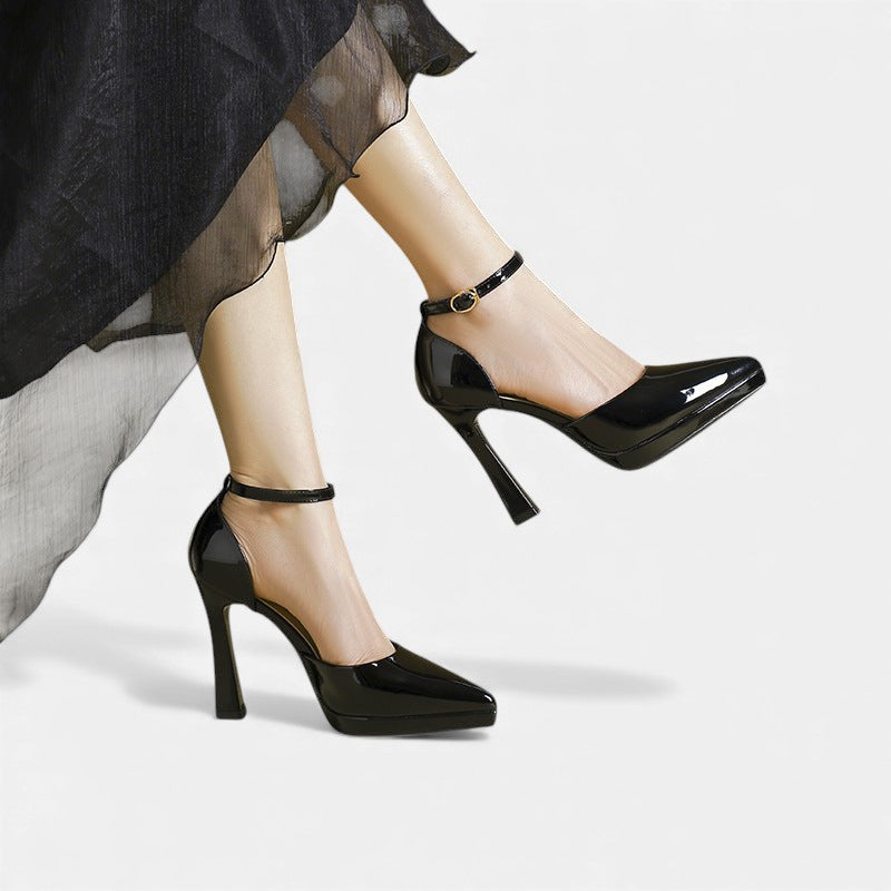 Evette Leder High Heels