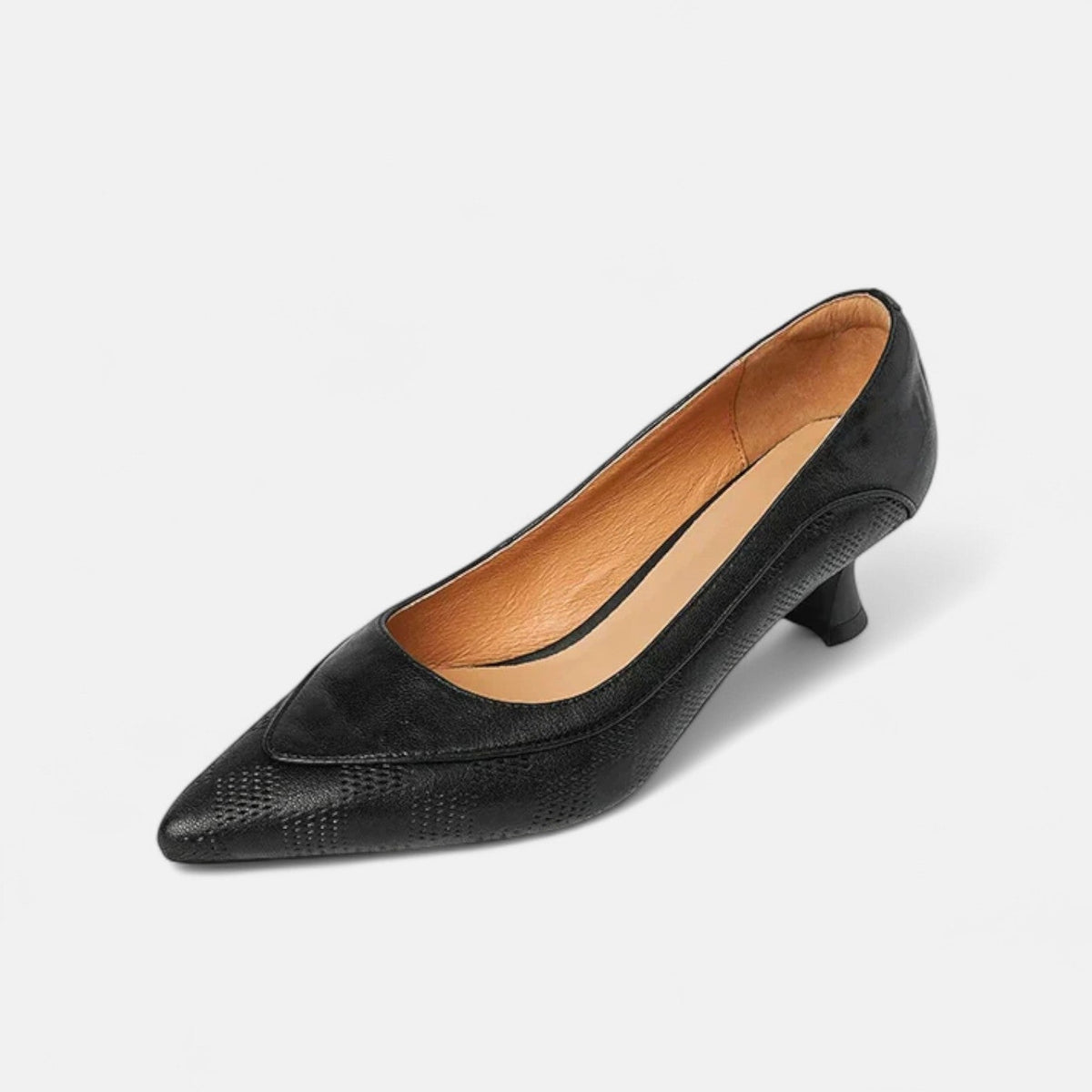 Amara Leder Pumps