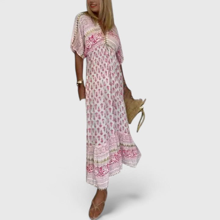 Lyrianna | Bequeme Maxi Kleid
