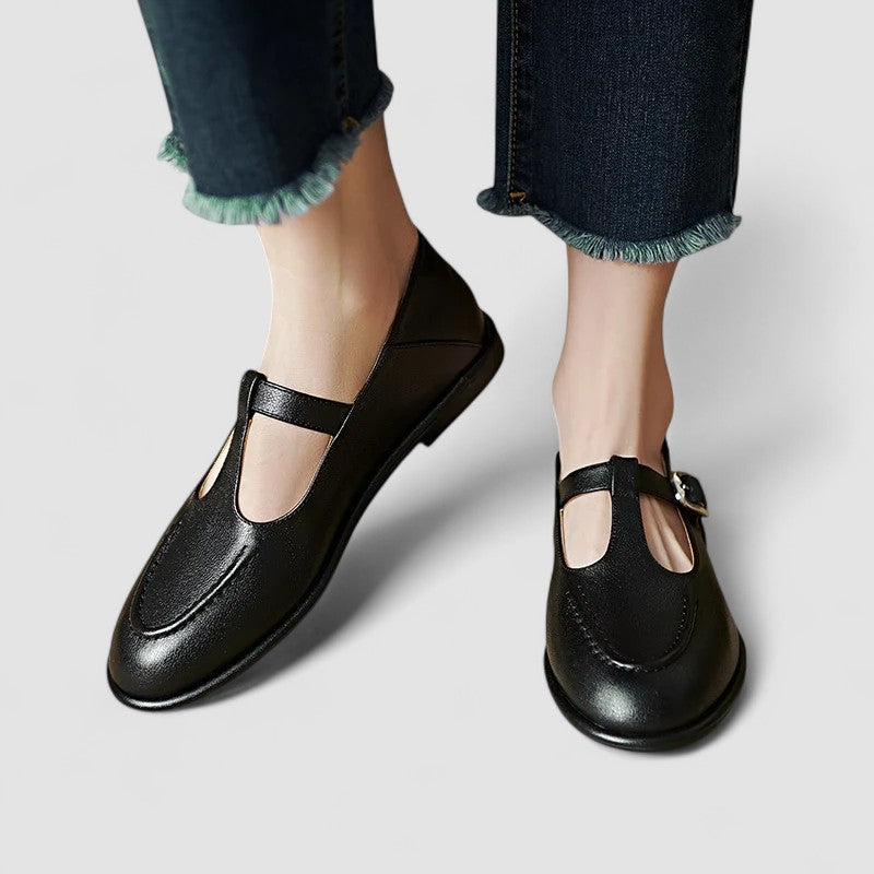 Camila – Orthopädische Mary Jane Schuhe mit niedrigem Absatz
