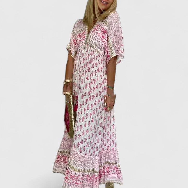 Lyrianna | Bequeme Maxi Kleid