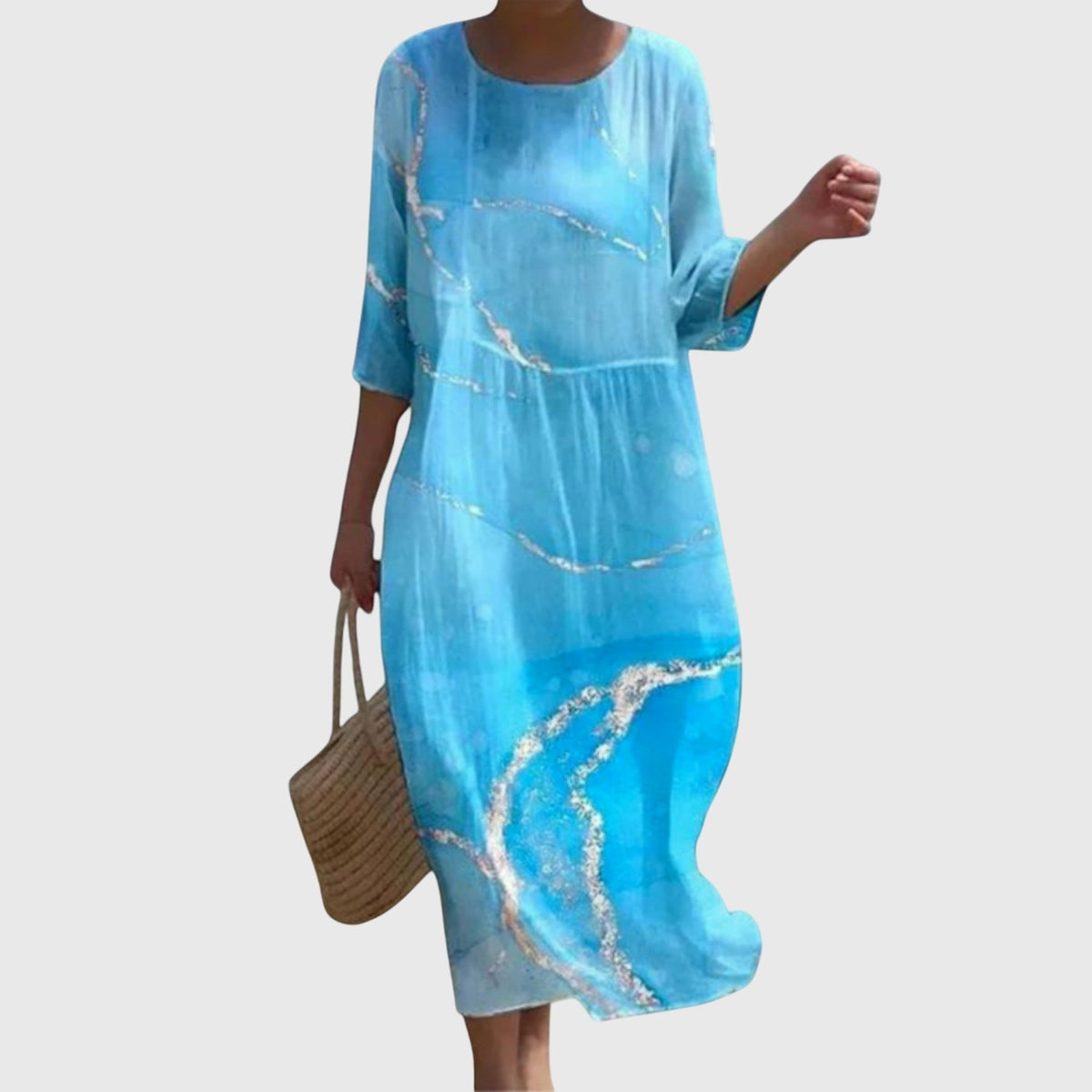 Hayley™ | Stilvolle Blumen Maxi Kleid