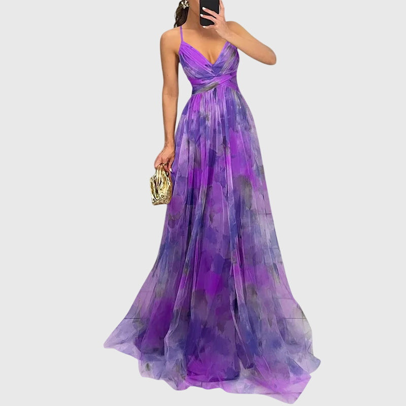 Giselle™ | Blumen Maxi Kleid