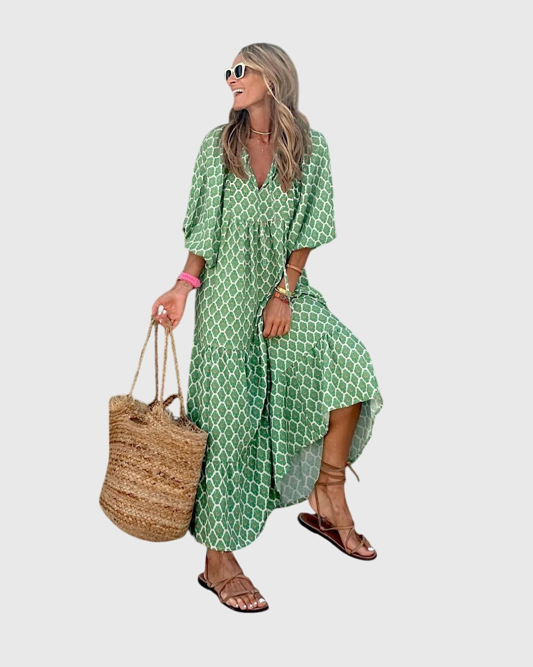 Sarah™ - Boho Maxi Kleid