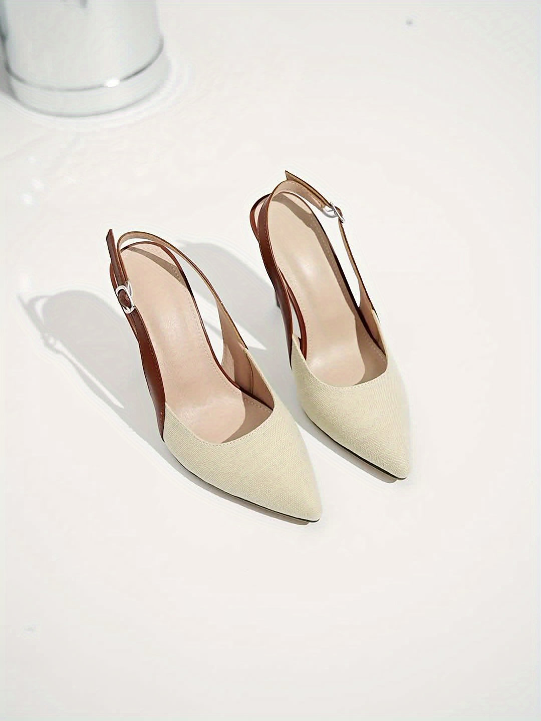 Amélie | Kontrast Slingback Absätze