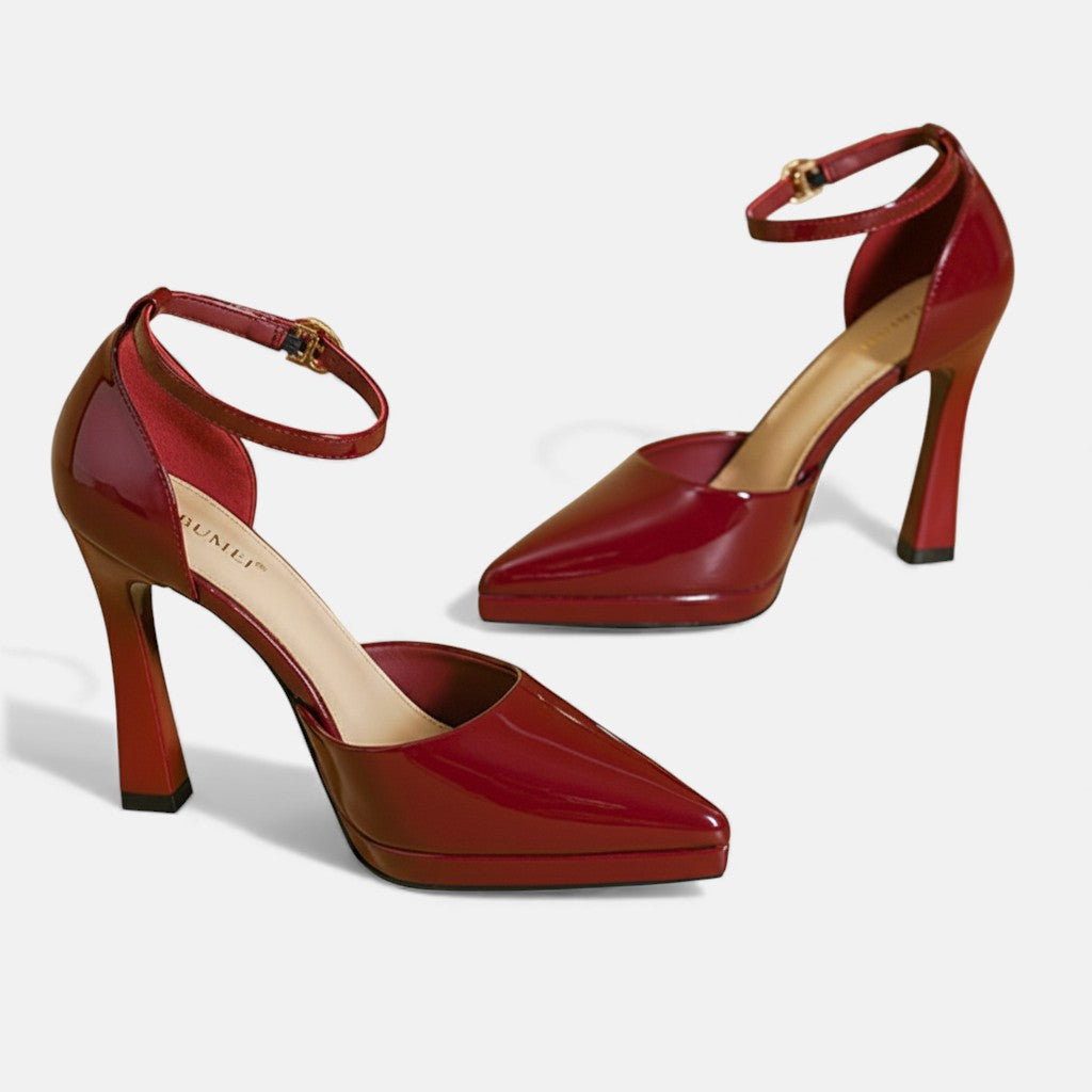 Evette Leder High Heels