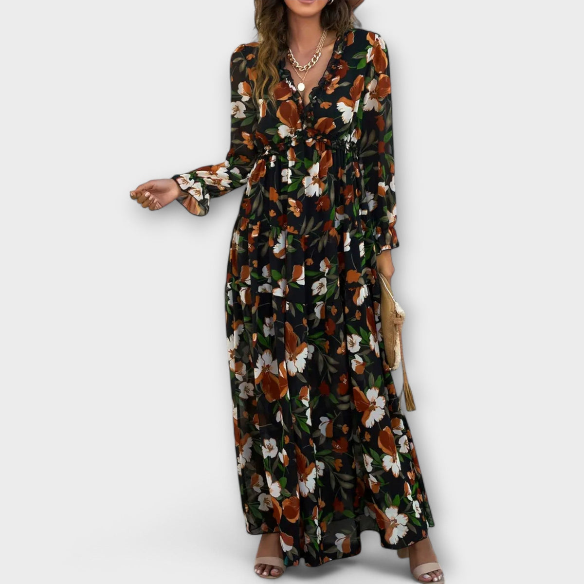 Ynah | Elegantes Maxi-Kleid