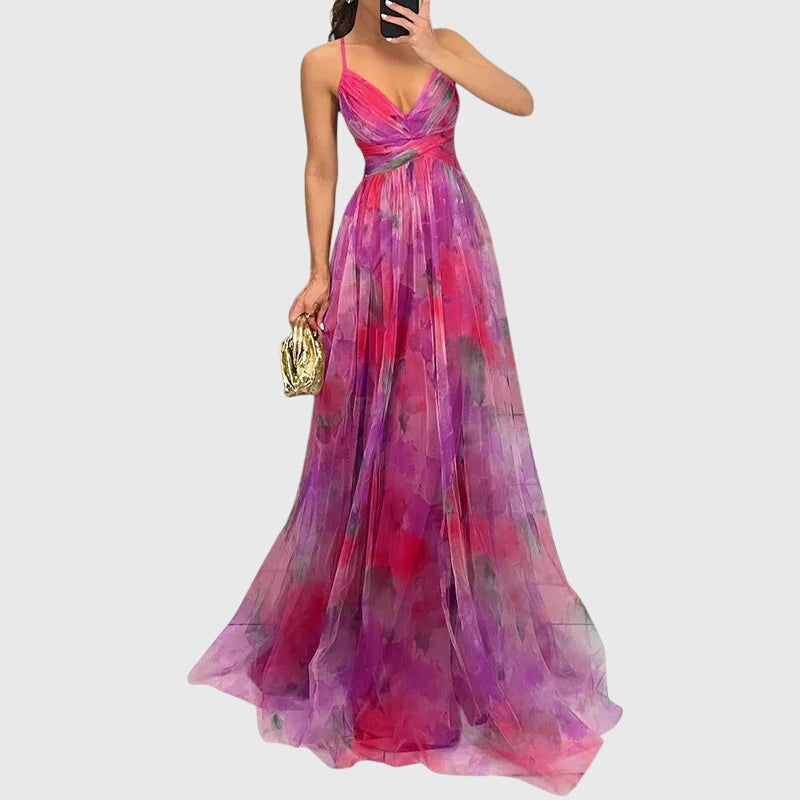 Giselle™ | Blumen Maxi Kleid