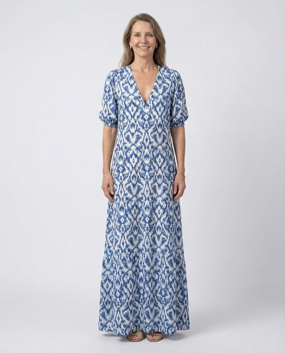 Savannah | Elegantes Maxikleid