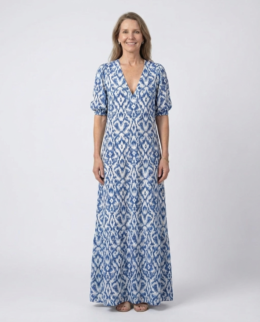 Savannah | Elegantes Maxikleid
