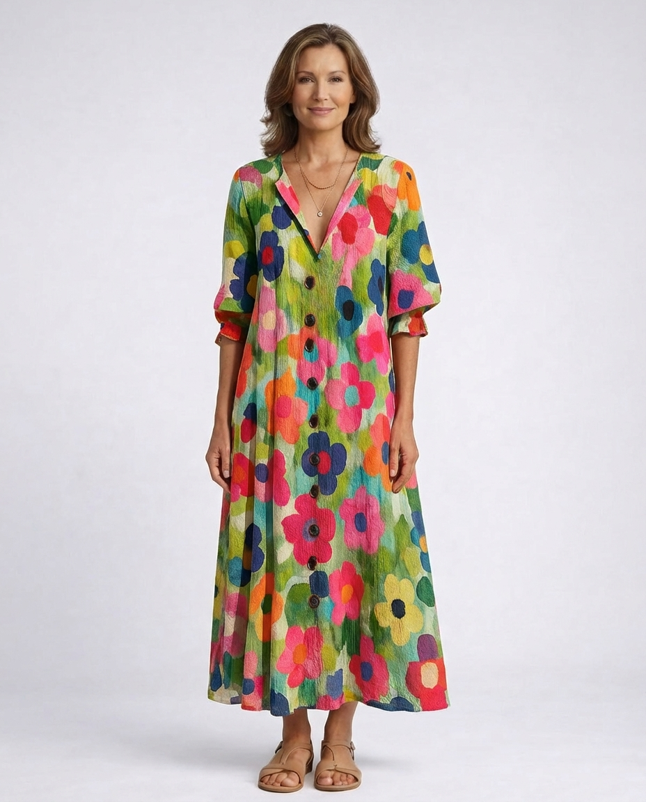 Jasmine™ | Elegantes Figurbetontes Kleid