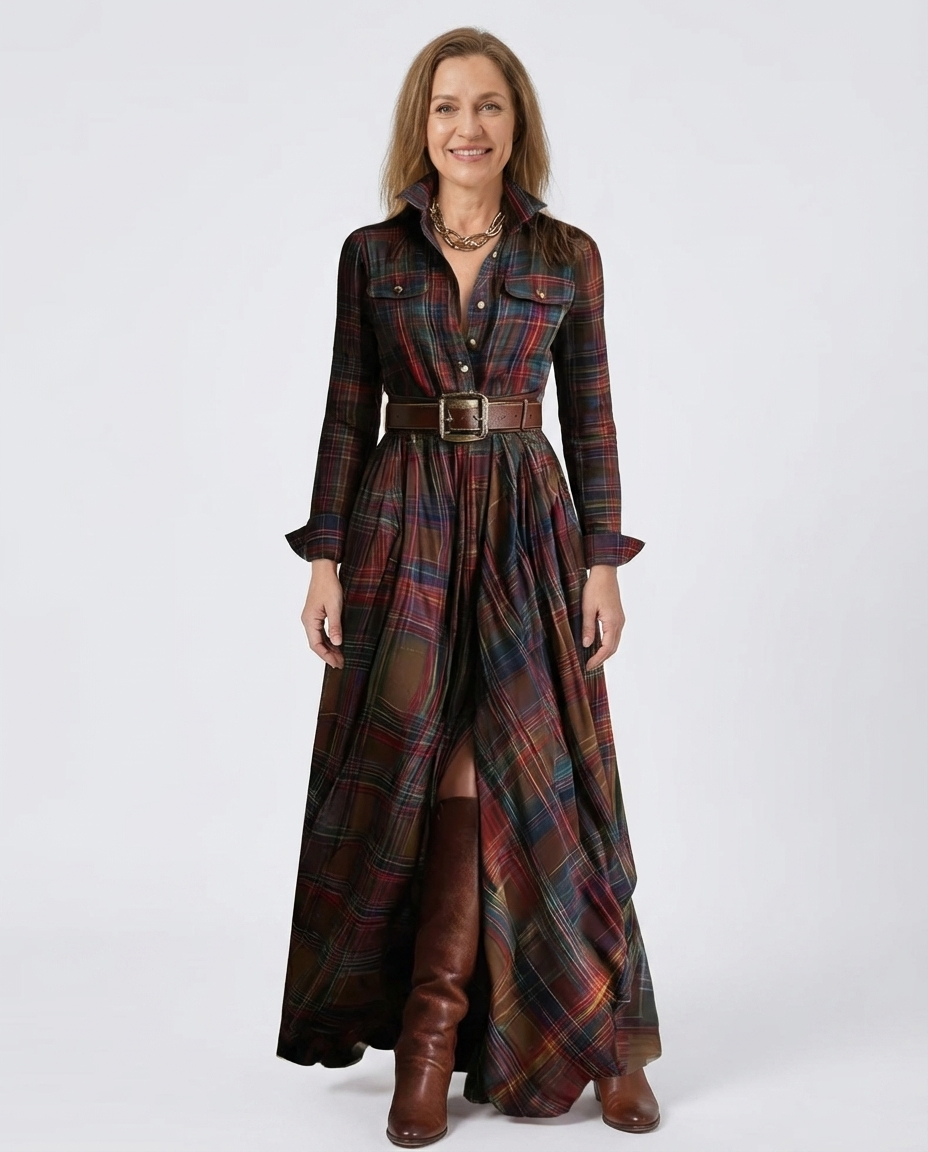 Jacqueline - Klassisches Hemdkleid