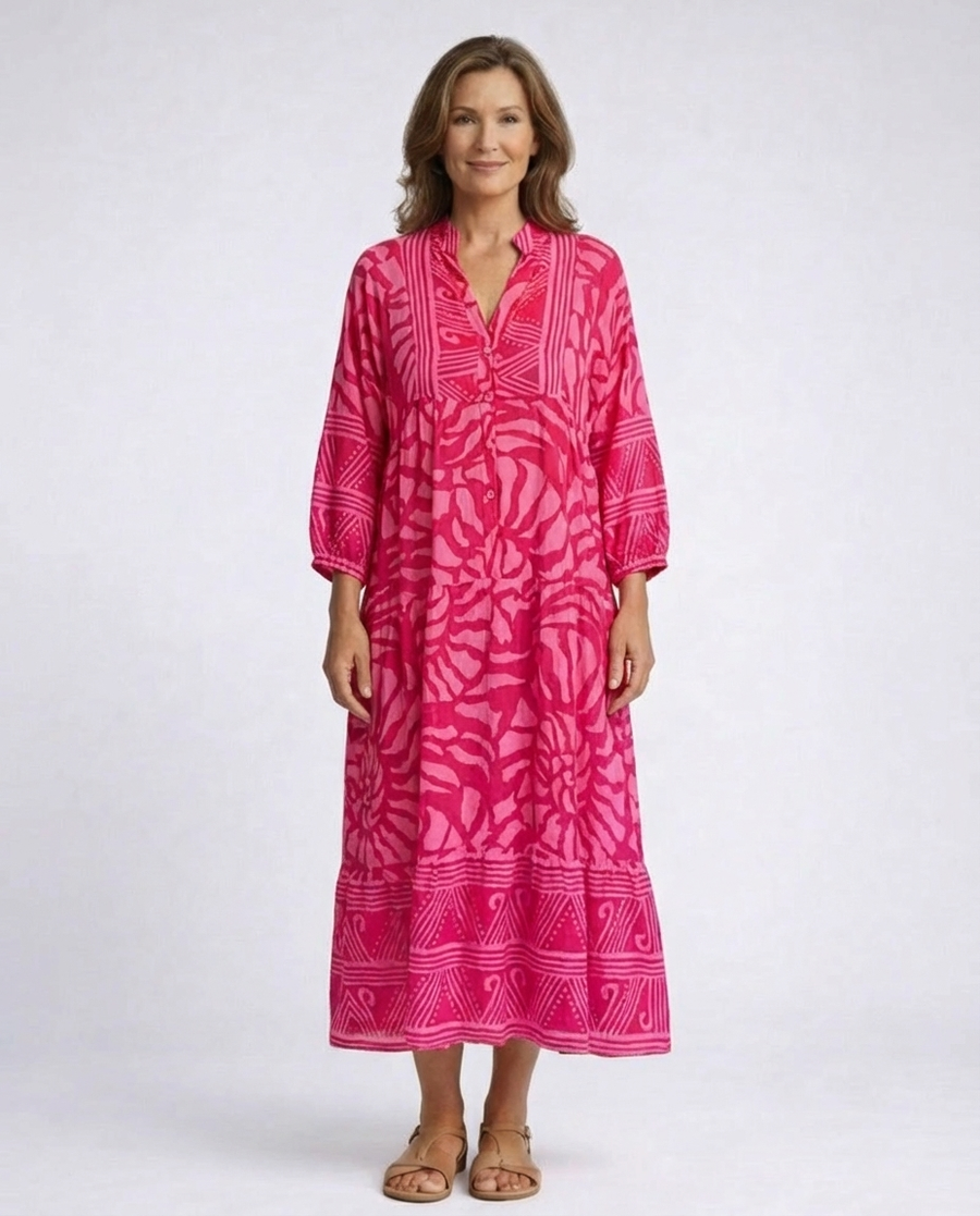 Mckinley™ | Maxi Kleid Mit Eleganter Druck
