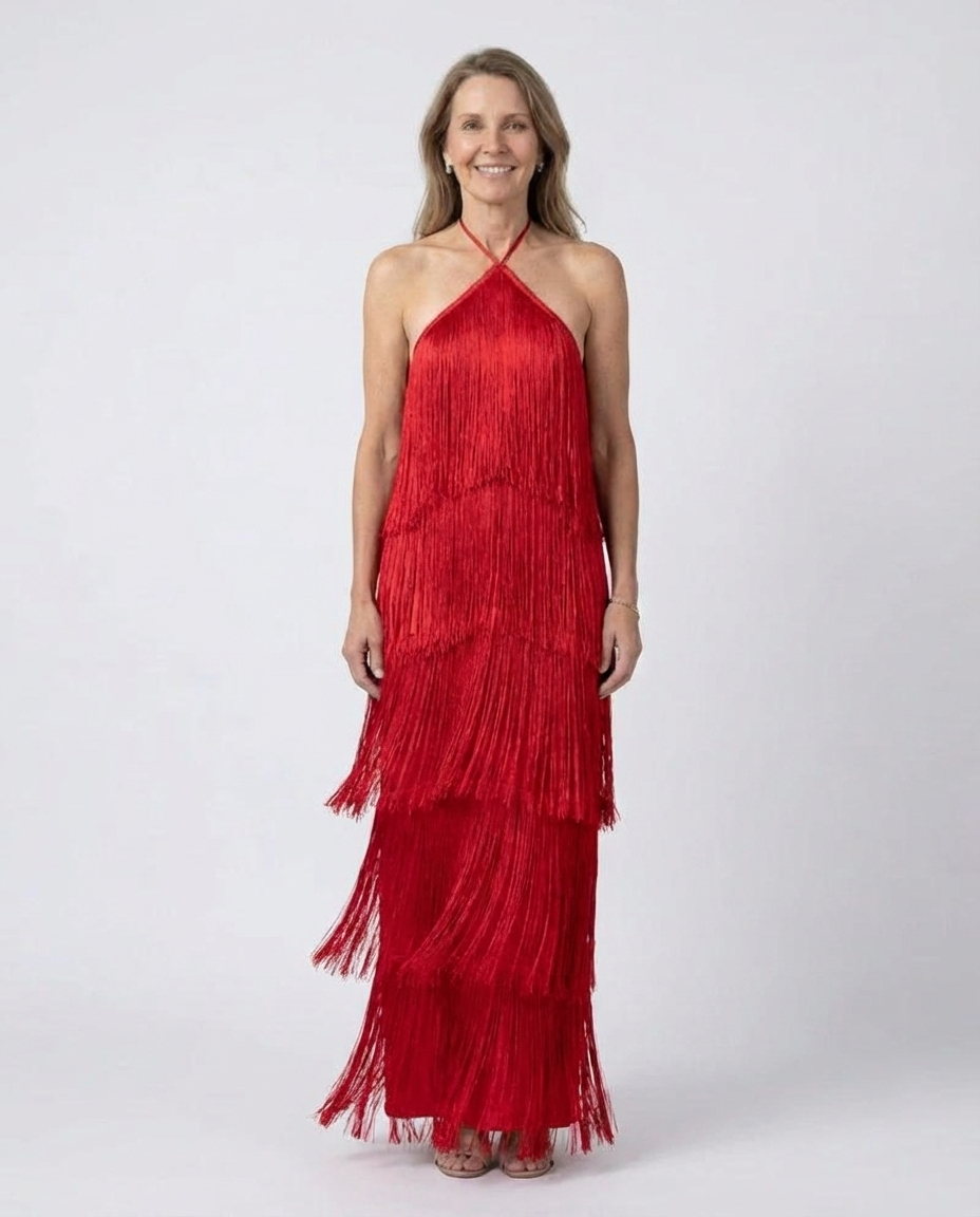 Artiselle™ - Fransen Kleid