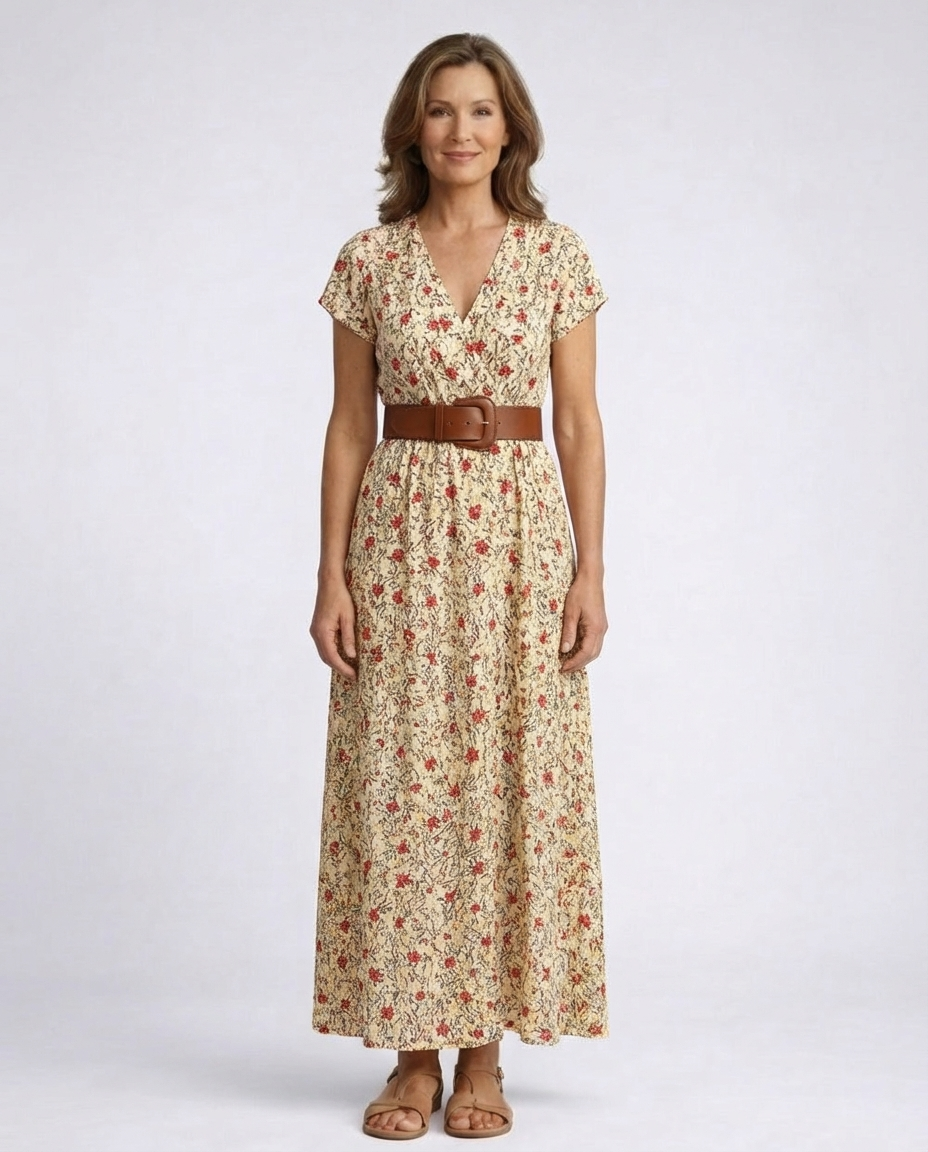 Alleta | Verfeinerte Maxi Kleid