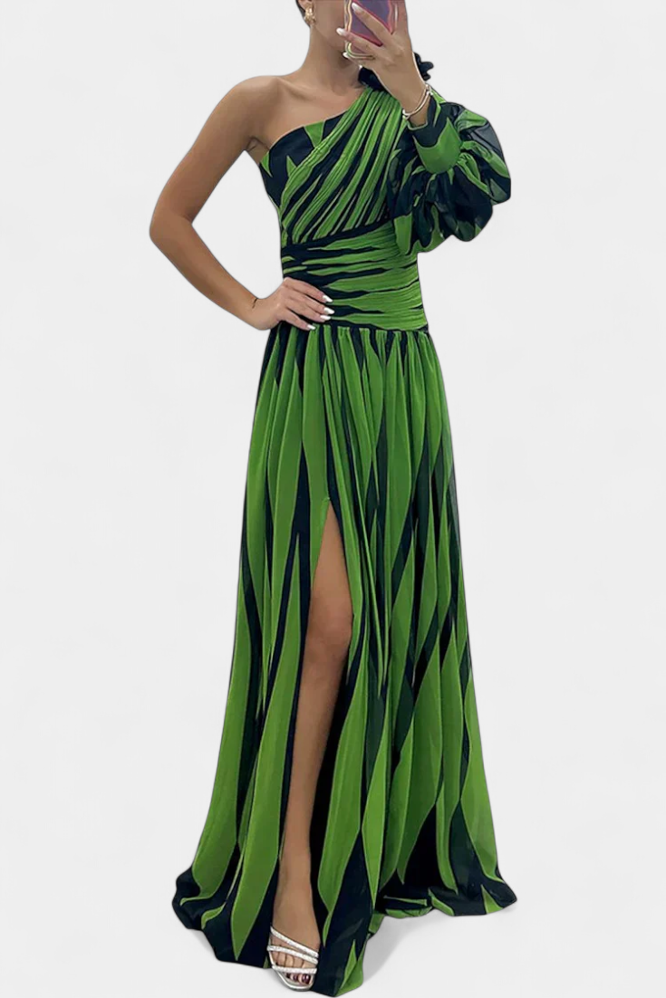 Aubryzah | Verfeinerte Maxi Kleid