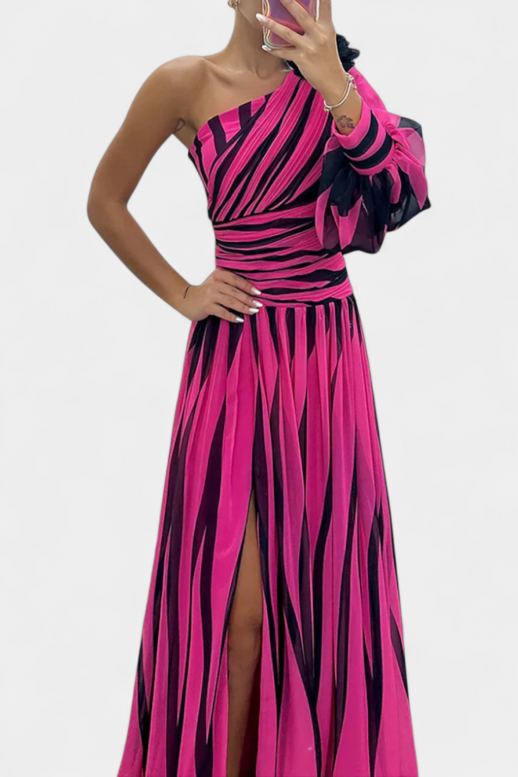 Aubryzah | Verfeinerte Maxi Kleid