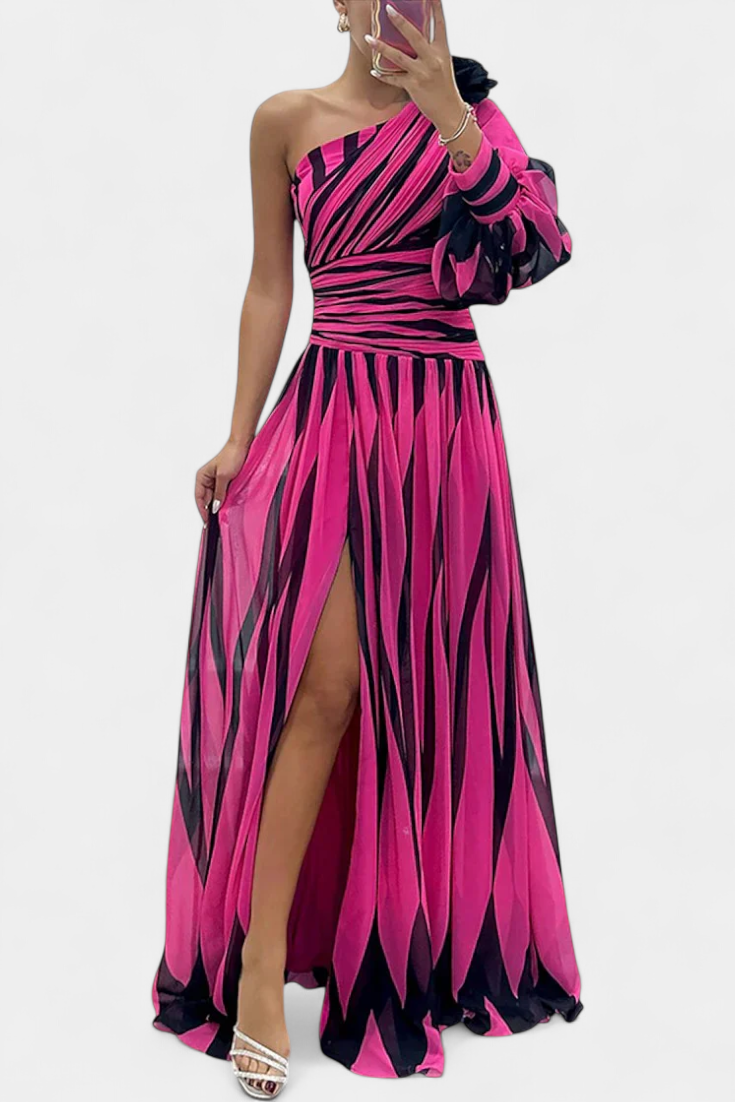 Aubryzah | Verfeinerte Maxi Kleid