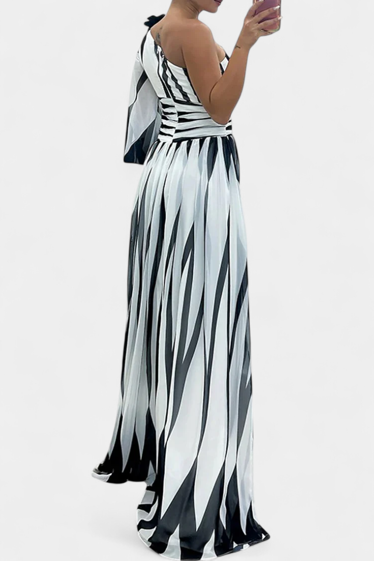 Aubryzah | Verfeinerte Maxi Kleid