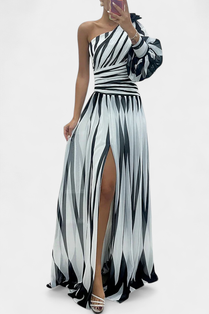 Aubryzah | Verfeinerte Maxi Kleid