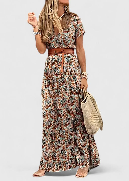 Alleta | Verfeinerte Maxi Kleid