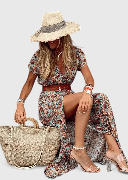 Alleta | Verfeinerte Maxi Kleid