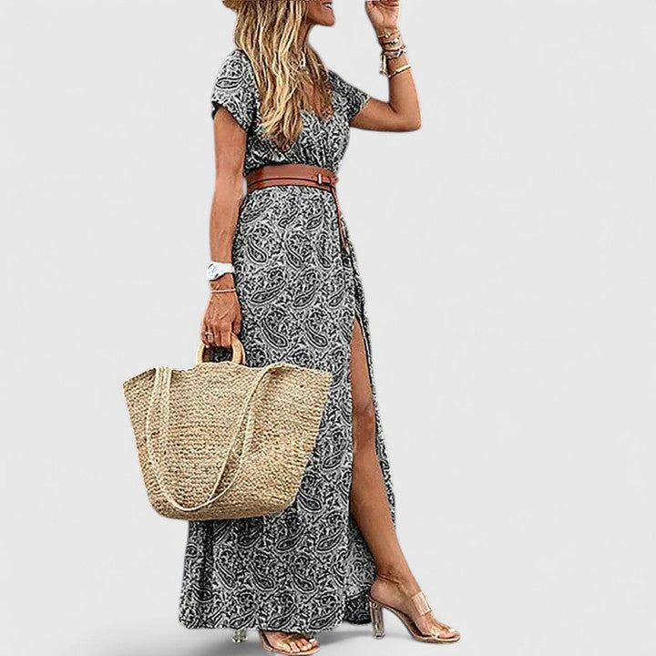 Alleta | Verfeinerte Maxi Kleid